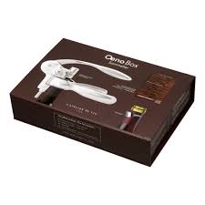 Подарочный набор (штопор+каплеуловитель+кольцо+справочник) "Latelier du vin"