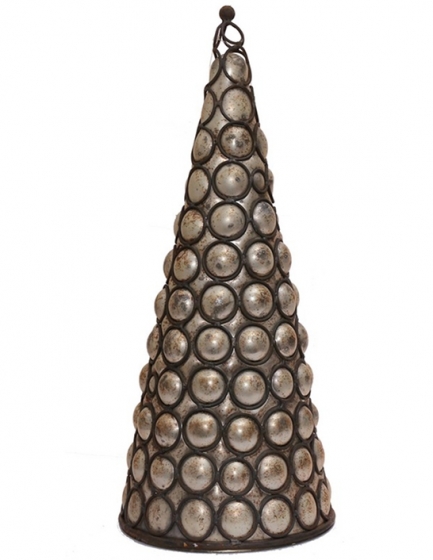 Новогодний декор Ель 9*29 см, стекло