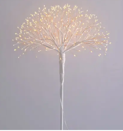 Фигура LED ОДУВАНЧИК, L120 D30 см, 384 светодиодов, металл, пластик, белый