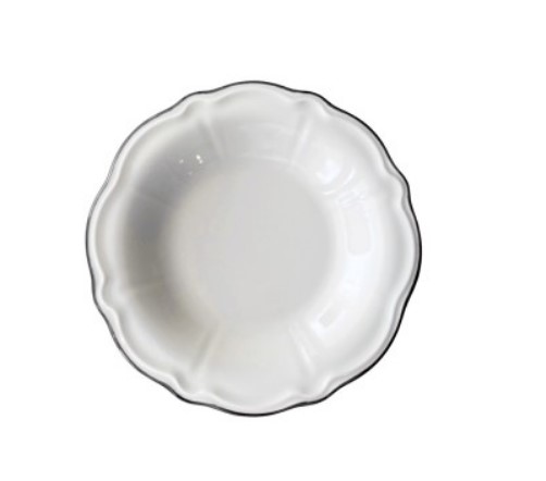 Тарелка глубокая 15 см Black Line Fulya