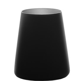 Стакан 380 мл, черный/серебро Power