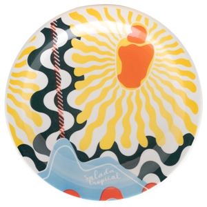 Тарелка мелкая FLOREAL SALADA TROPICAL 26см Oxford