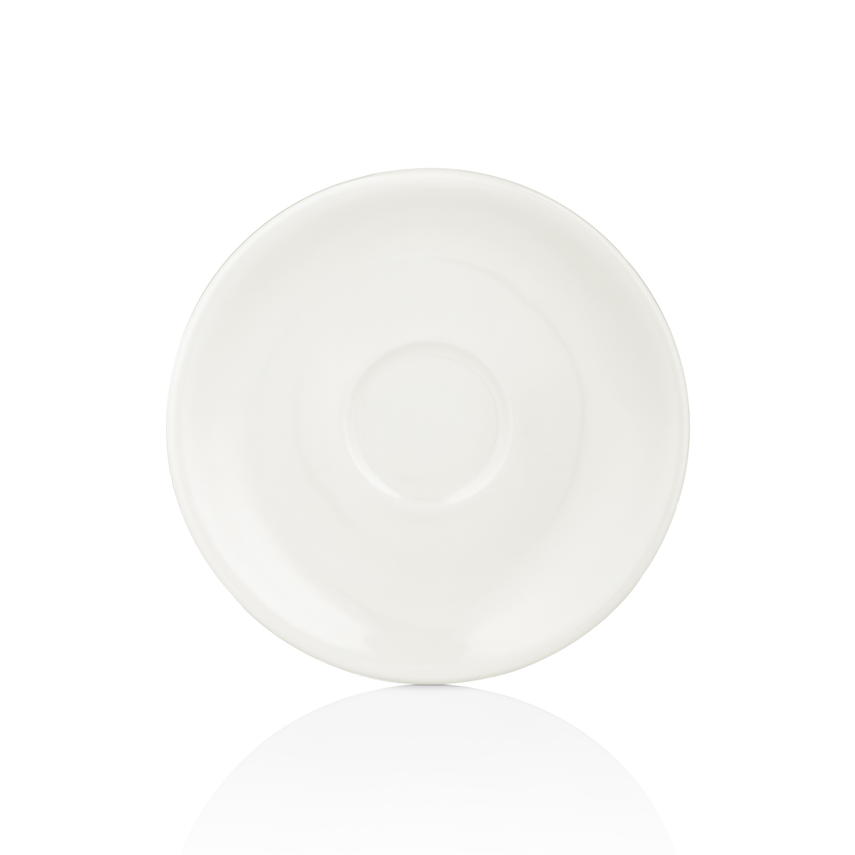 Блюдце 12 см белое "Arel", By Bone