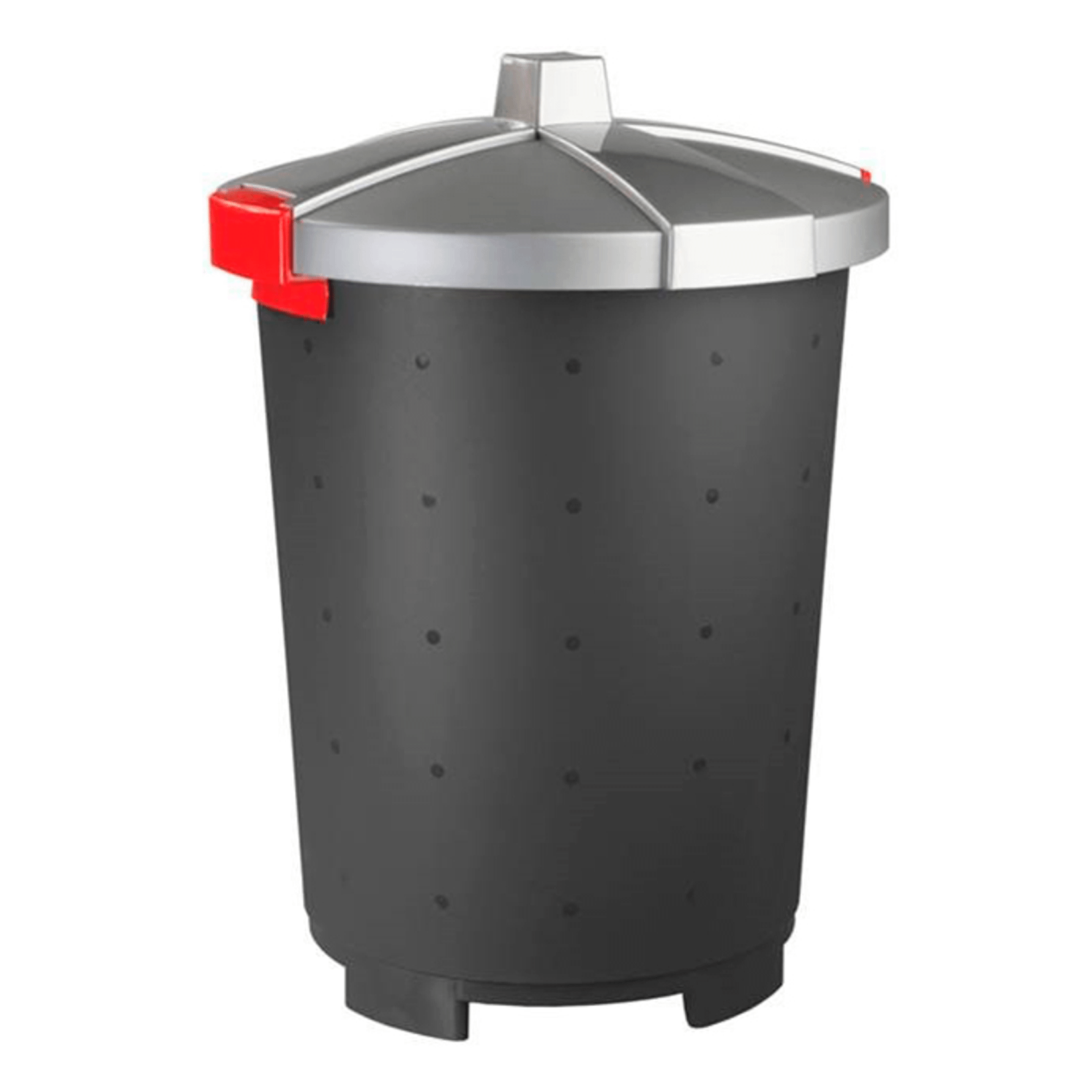 Бак для мусора 45 л. 42*57 см. п/п черный