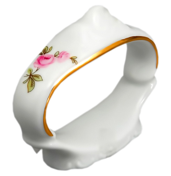 Кольцо для салфетки Полевой цветок, фарфор