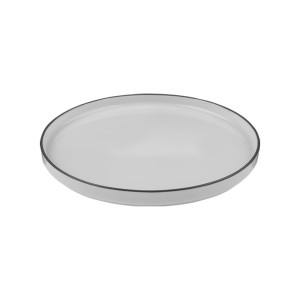 Тарелка с бортом 28 см. Modest Black (черный)