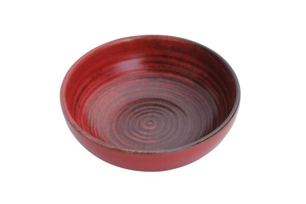 Салатник полуглубокий 10 см. LYKKE RED