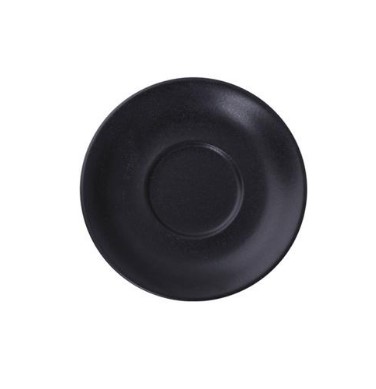 Блюдце для чашки 16 см черное, Seasons