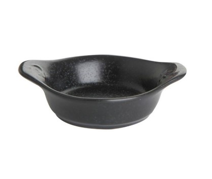 Мини-соусник с ручками 7х7 см черный Seasons