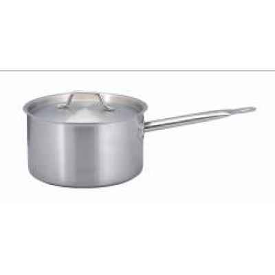Сотейник с ручкой 1.5л., D=16 H=10см с крышкой, нерж. сталь
