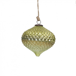 Игрушка новогодняя  Луковица средняя  15  см15.cм15