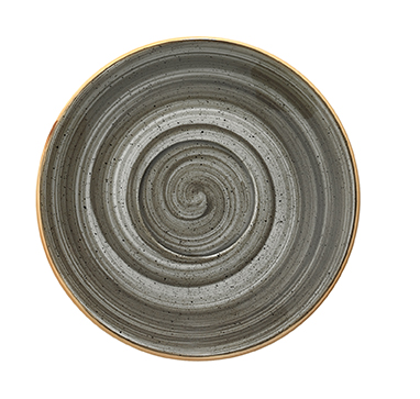 Чайная пара 350 мл.(чашка белая + блюдце цветное) Спейс , Bonna