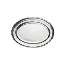 Блюдо металлическое овальное 20 см, P.L. Proff Cuisine
