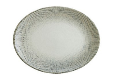 Блюдо овальное 31*24 мм. Свэй, форма Мув