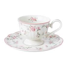 Чайная пара 200 мл "Retro Ritz-La Vie En Rose", Noble