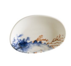 Соусник 140 мл. 150*100 мм. h=30 мм. овальный Аквелис, форма Ваго Bonna