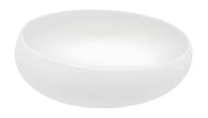 Салатник 16 см 1 л скошенный белый матовый Degrenne